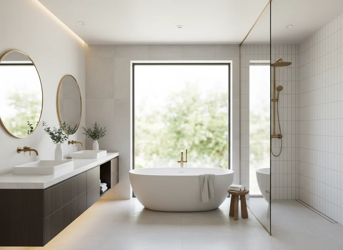 small bathroom layout ideas in 630 sq ft house plan #4