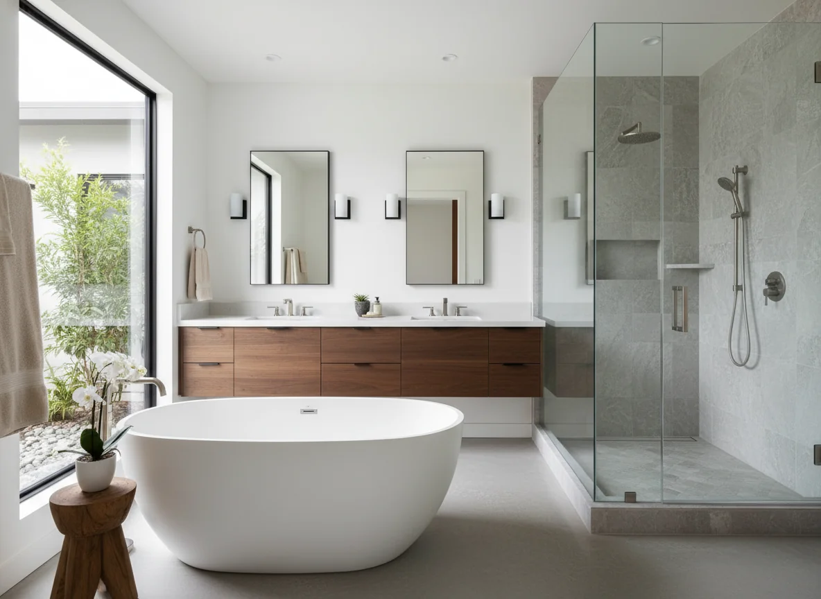 small bathroom layout ideas in 1080 sq ft house plan #1