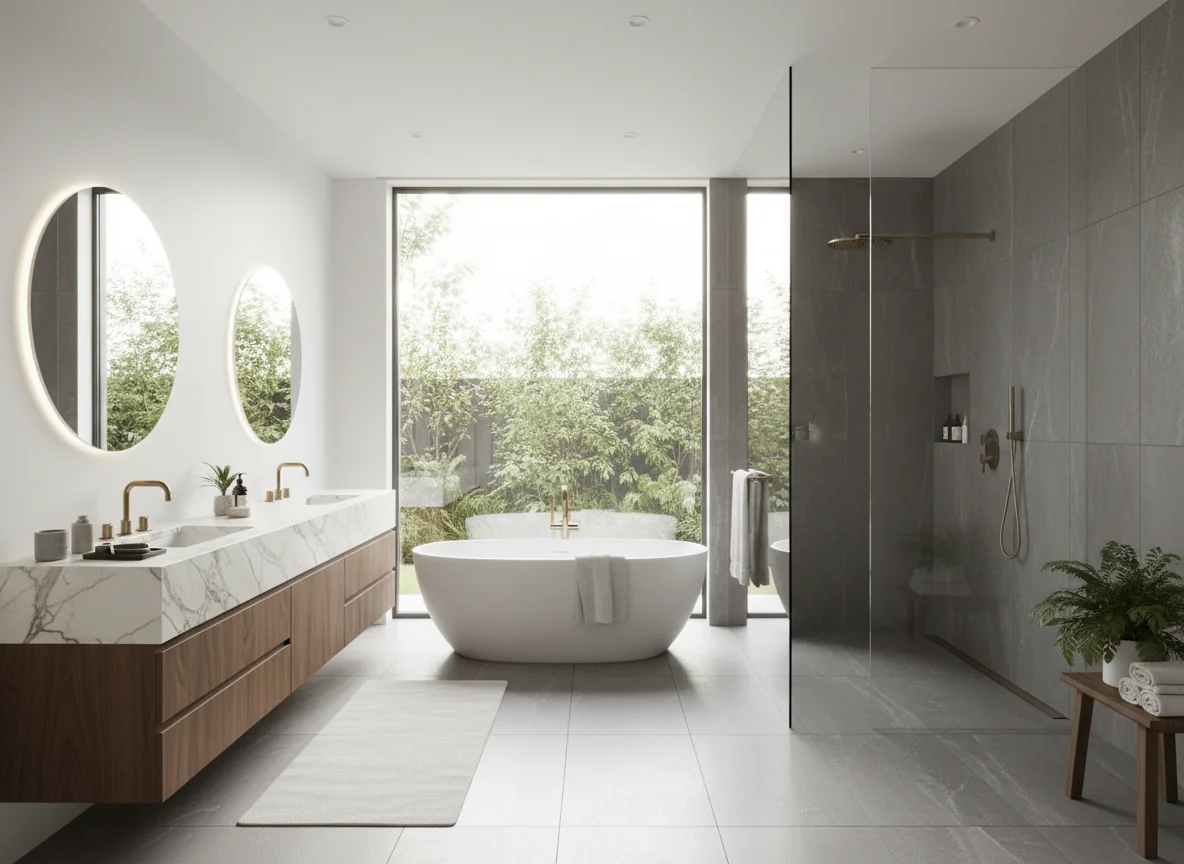 small bathroom layout ideas in 1320 sq ft house plan #5
