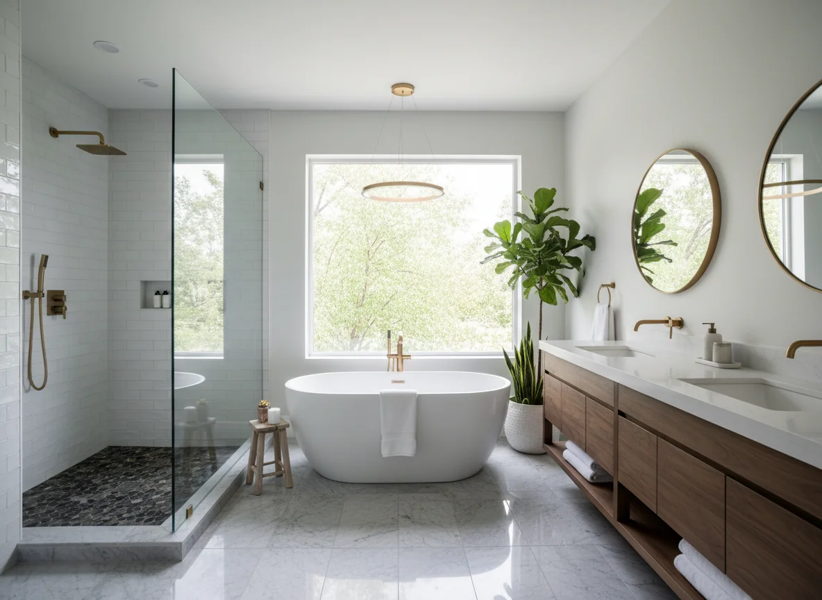 small bathroom layout ideas in 1500 sq ft house plan #3