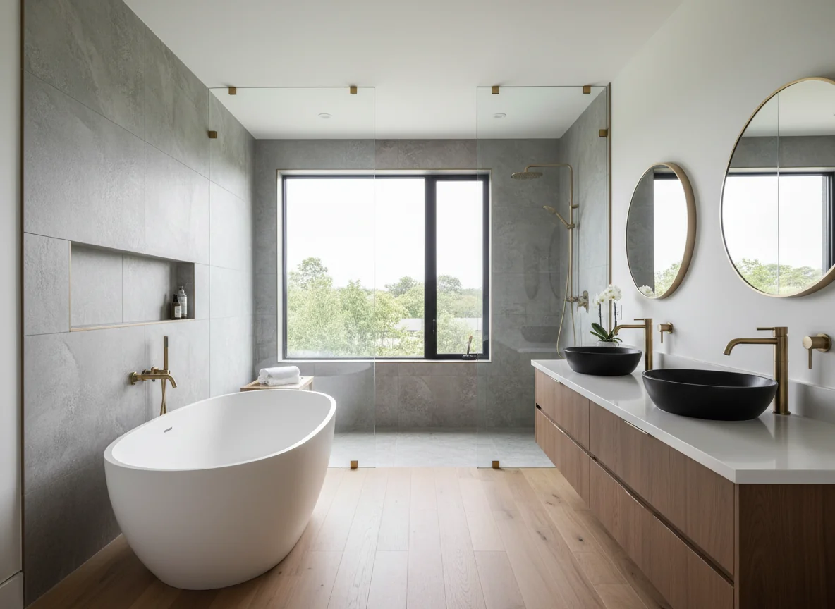 small bathroom layout ideas in 1800 sq ft house plan #3