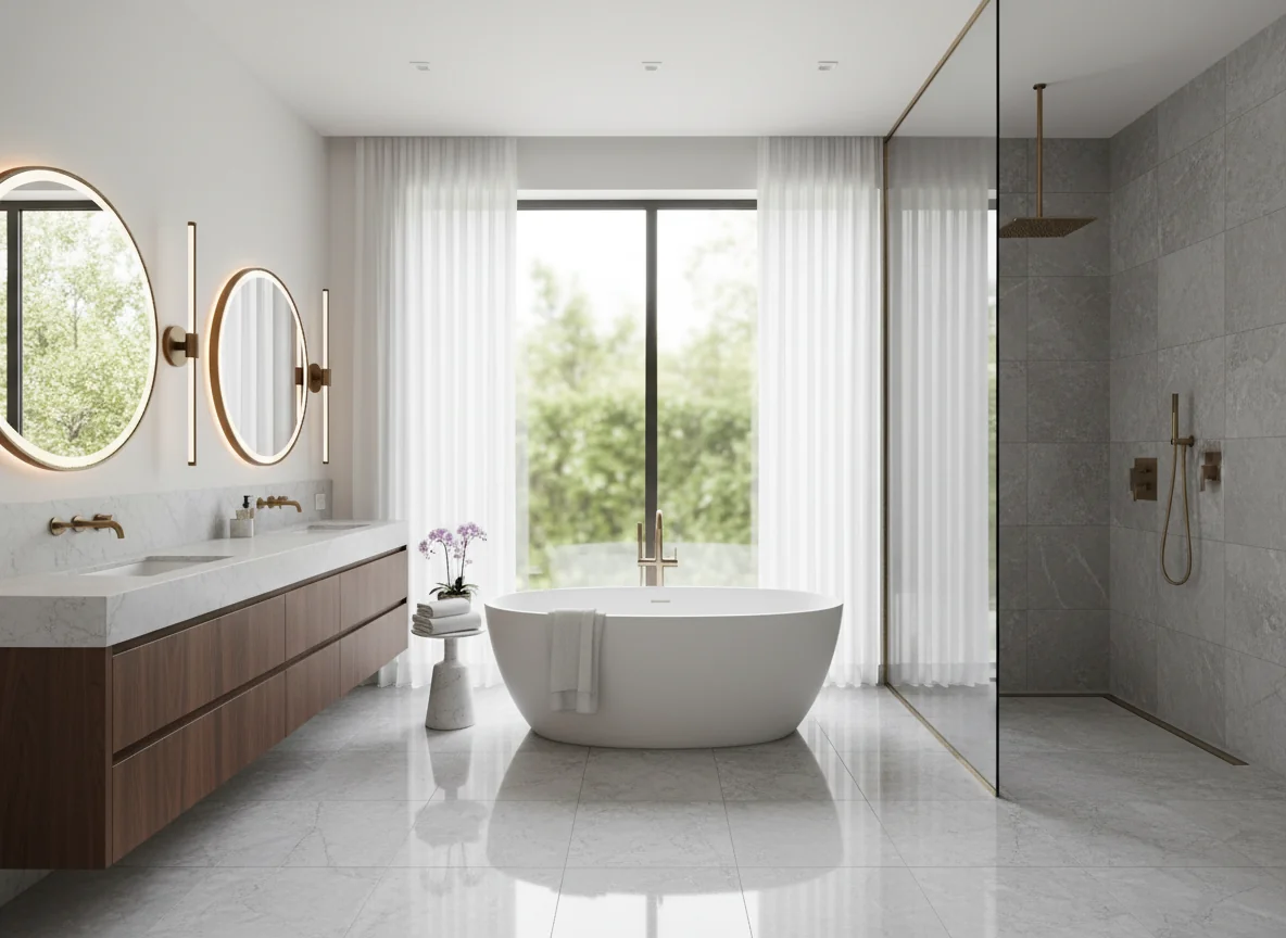 small bathroom layout ideas in 945 sq ft house plan #4