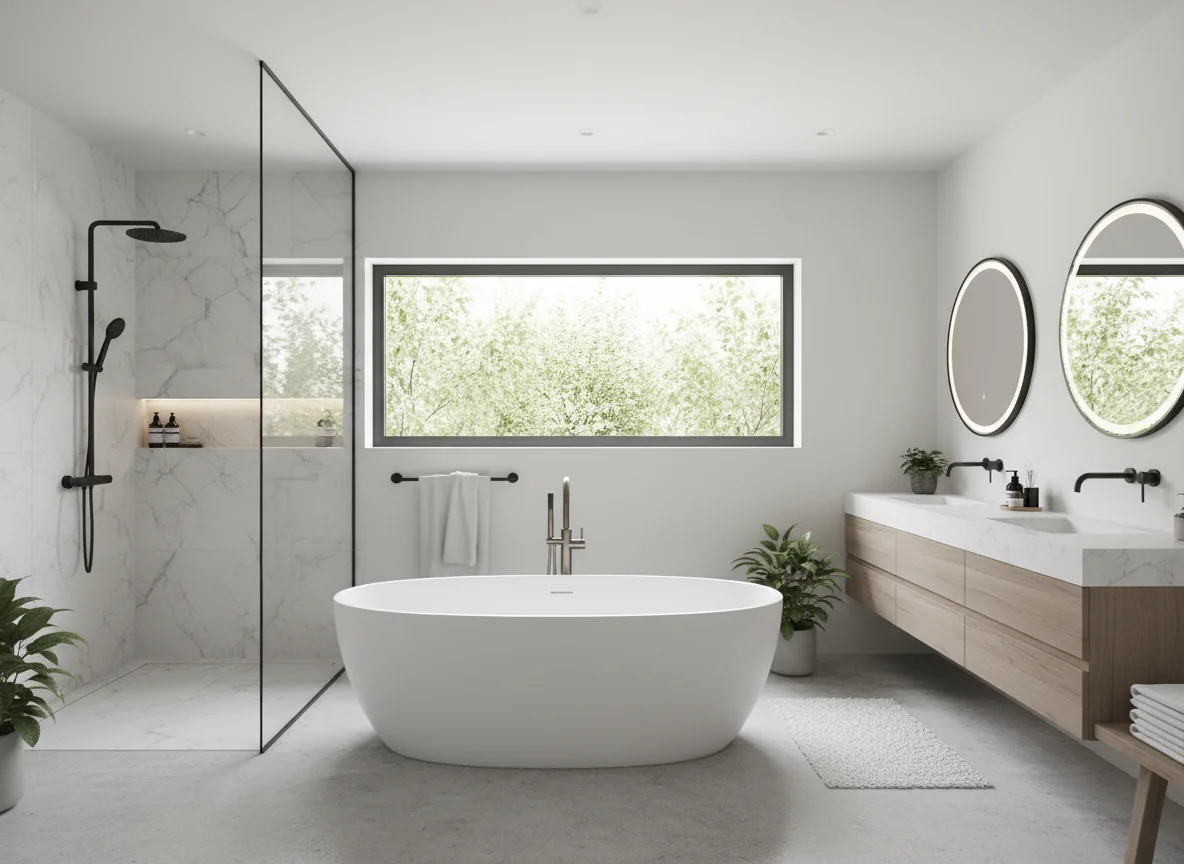 small bathroom layout ideas in 760 sq ft house plan #2