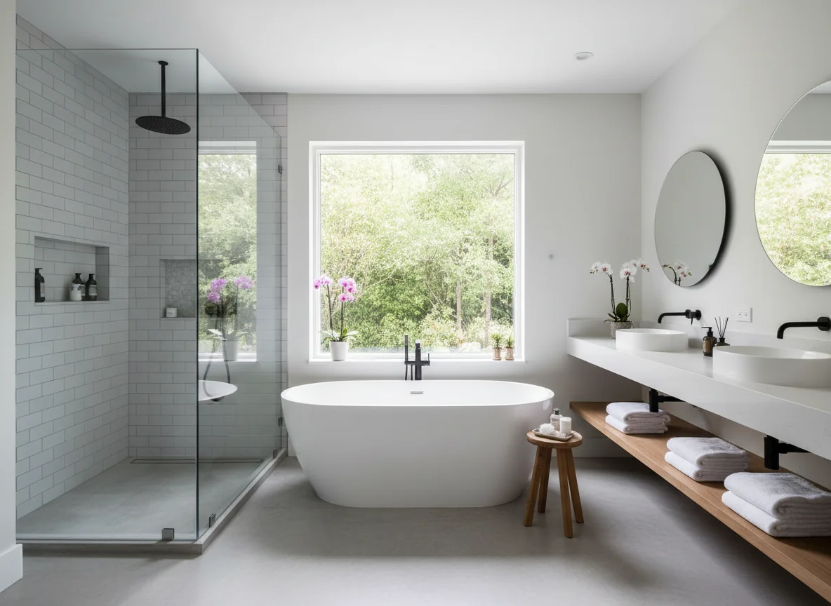 small bathroom layout ideas in 840 sq ft house plan #4