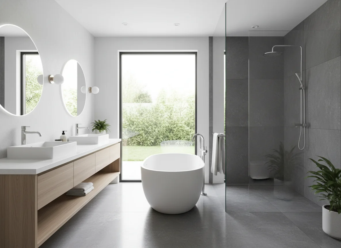 small bathroom layout ideas in 900 sq ft house plan #1