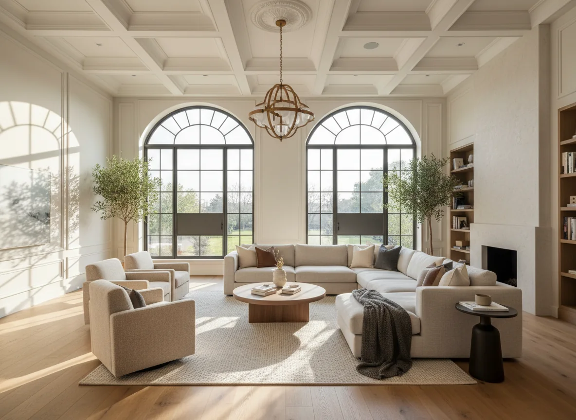 small living room ideas in 950 sq ft dual-master house plan #2