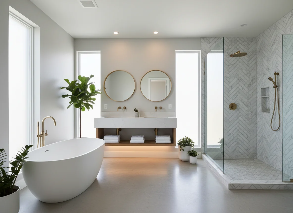 small bathroom layout ideas in 1000 sq ft house plan #3