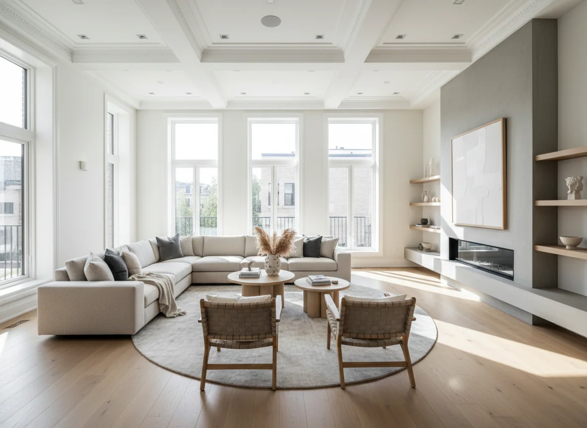 small living room ideas in 1000 sq ft dual-master house plan #3