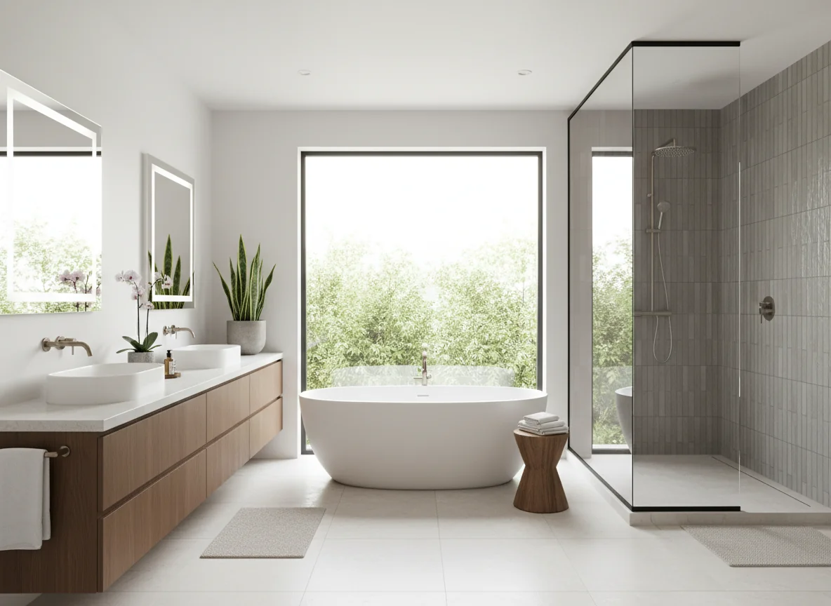 small bathroom layout ideas in 2100 sq ft house plan #4