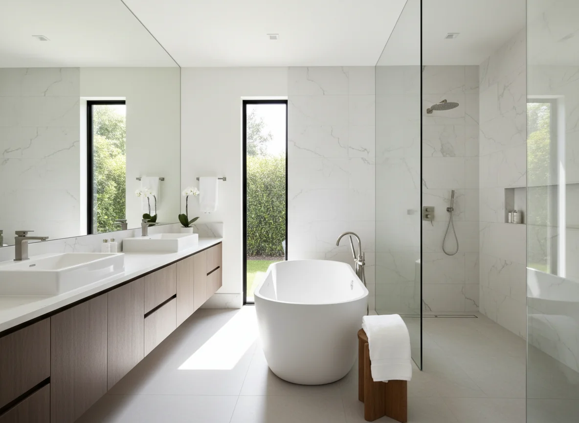 small bathroom layout ideas in 2160 sq ft house plan #1