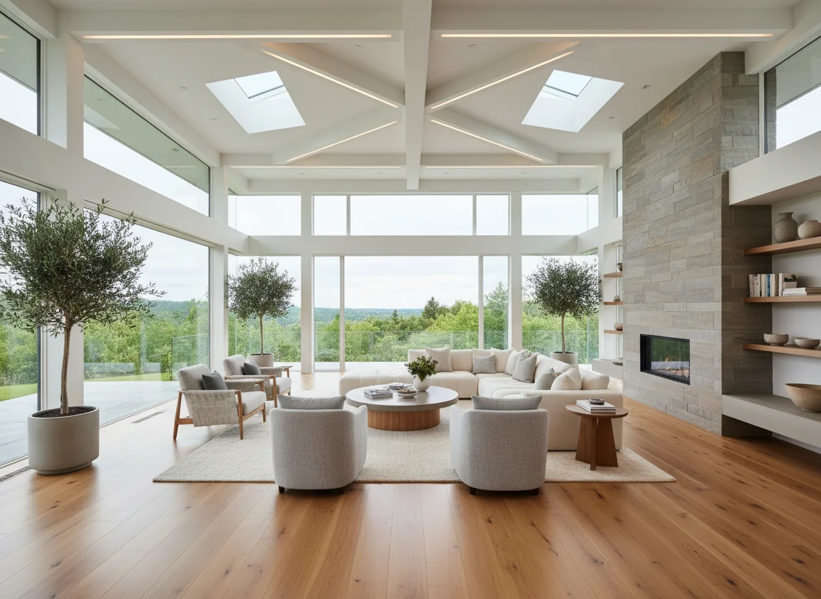 small living room ideas in 2375 sq ft large house plan #2