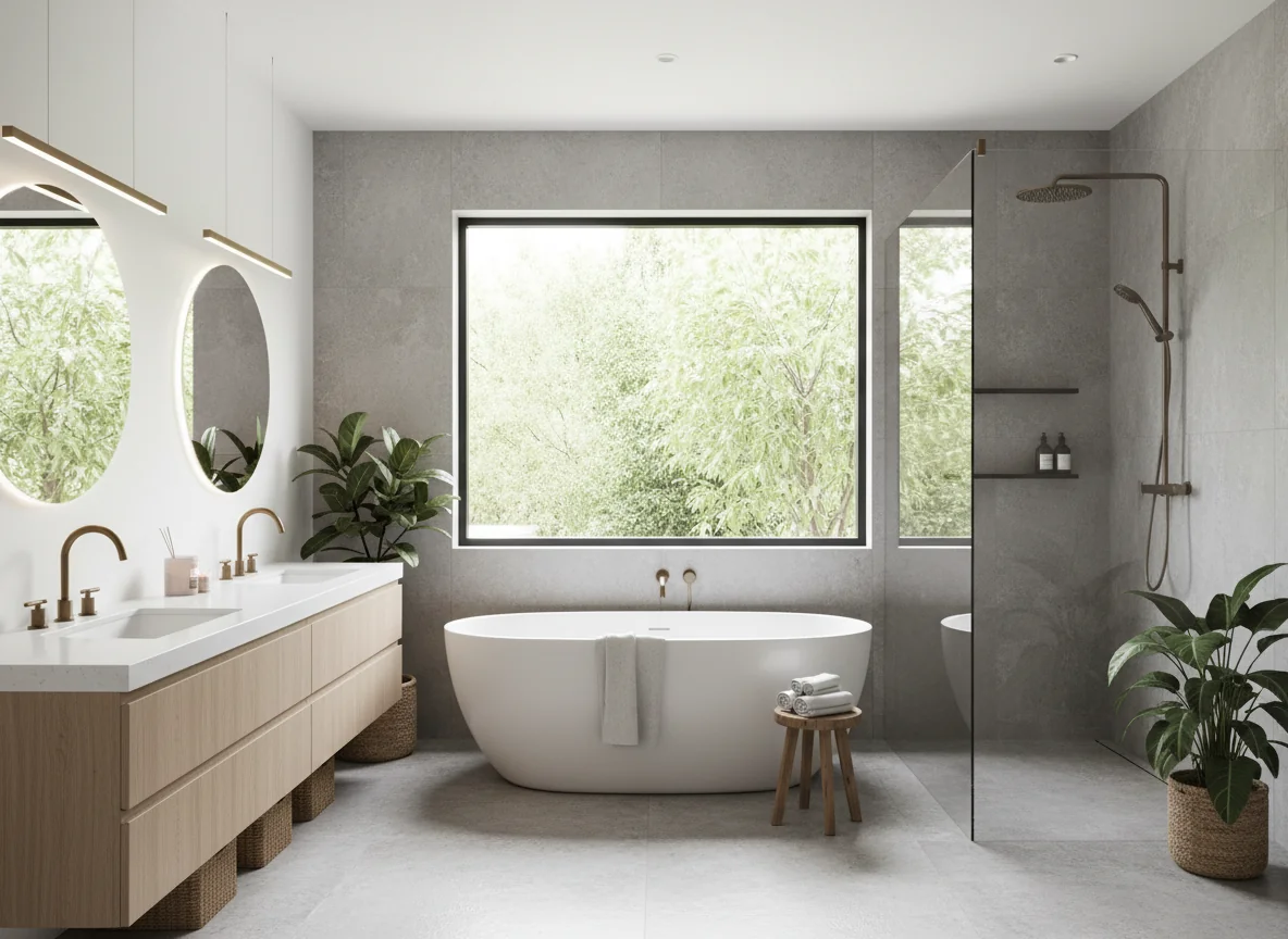 small bathroom layout ideas in 2750 sq ft house plan #5