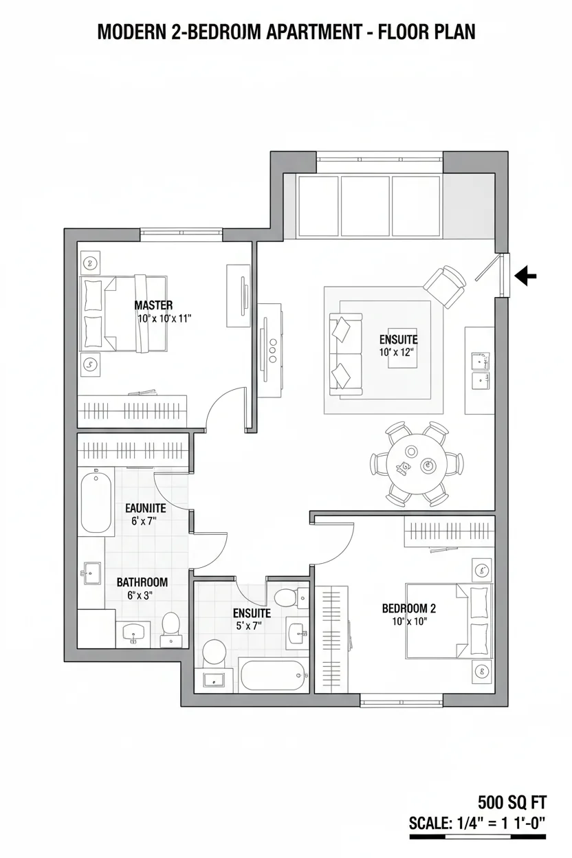 Floor plan layout for 2750 sq ft large house plan #5