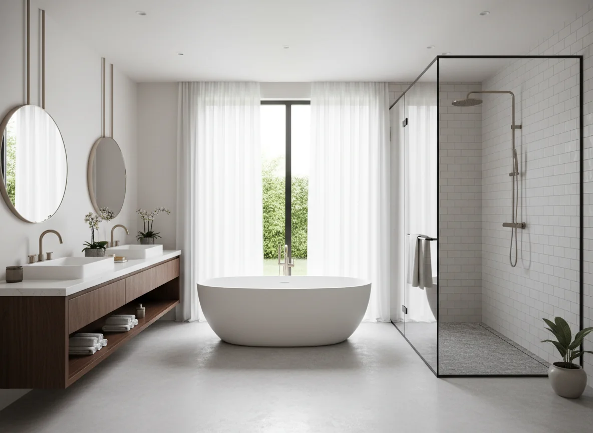 small bathroom layout ideas in 1260 sq ft house plan #4