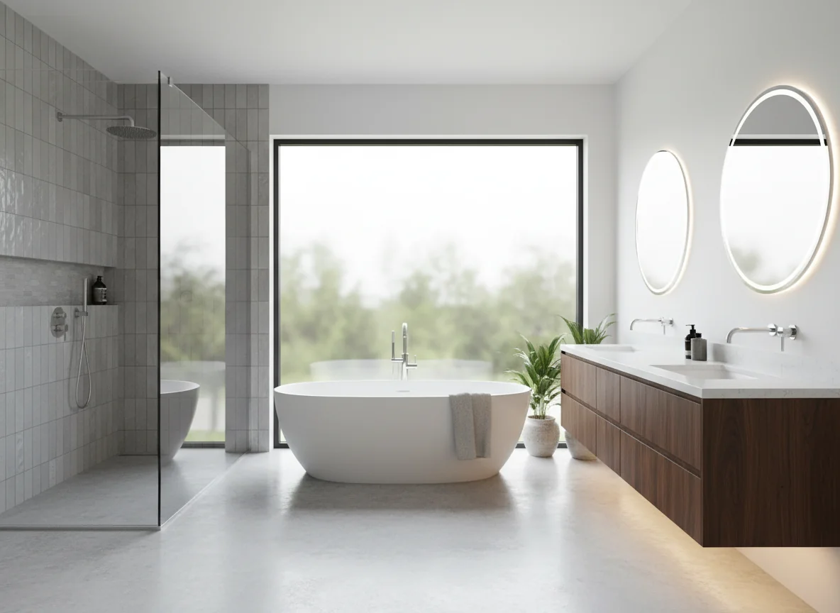 small bathroom layout ideas in 1320 sq ft house plan #5