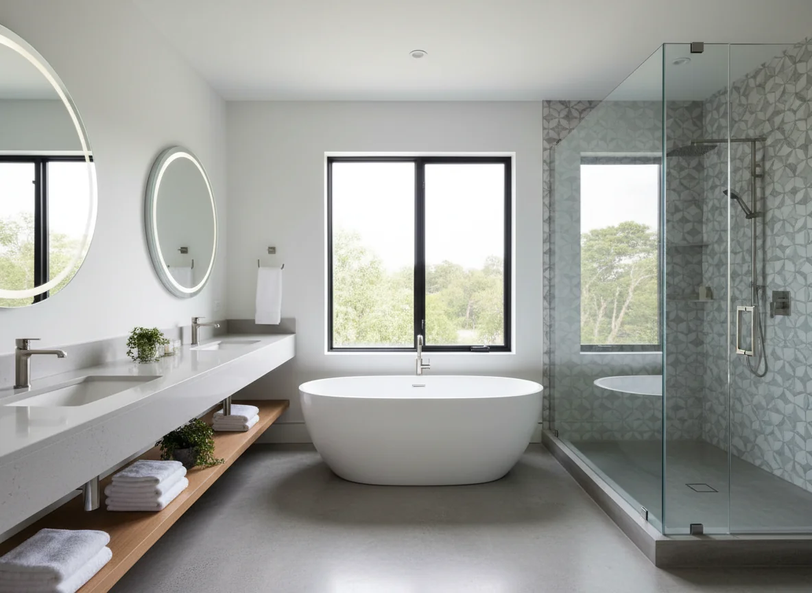 small bathroom layout ideas in 1210 sq ft house plan #5