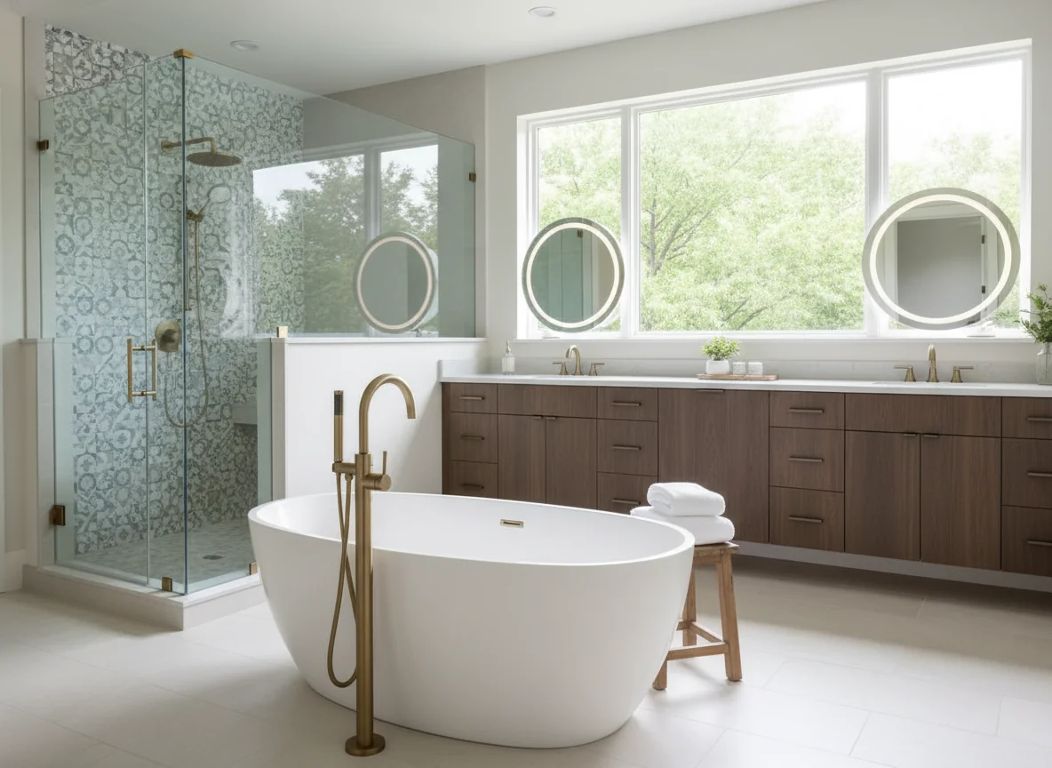 small bathroom layout ideas in 2375 sq ft house plan #2