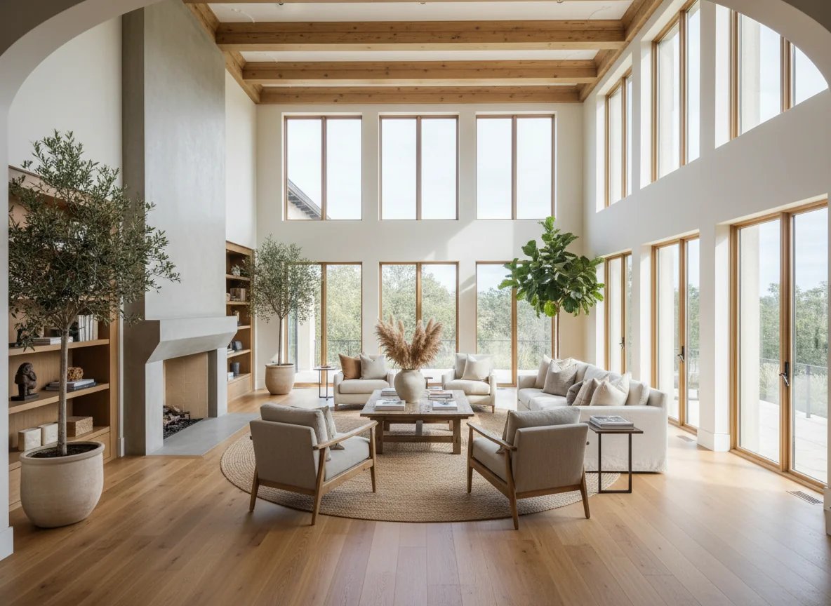 small living room ideas in 2375 sq ft large-family house plan #2