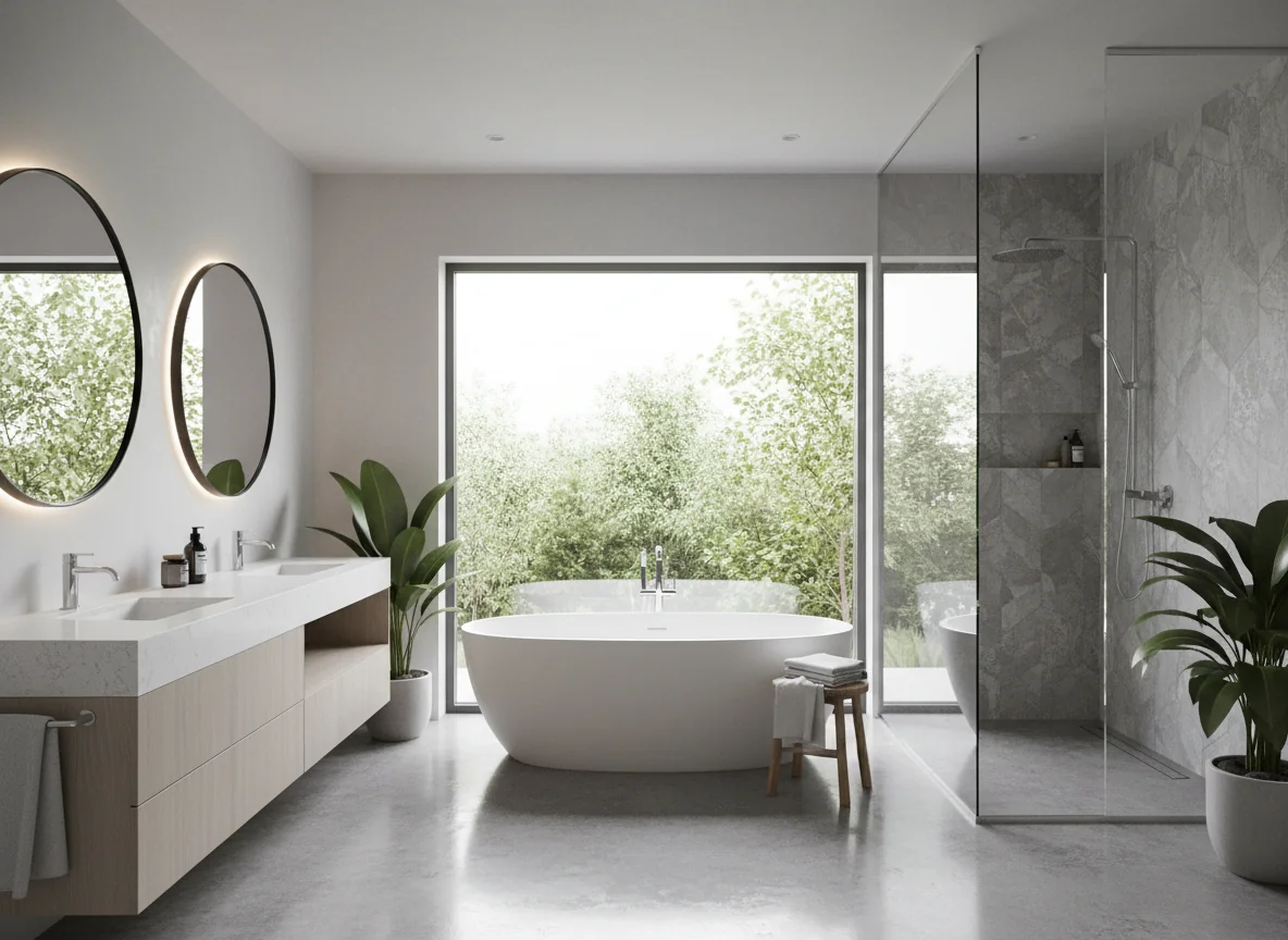 small bathroom layout ideas in 2500 sq ft house plan #3