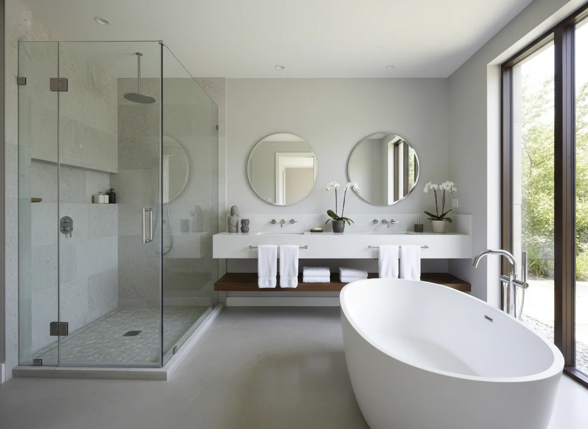 small bathroom layout ideas in 2750 sq ft house plan #5