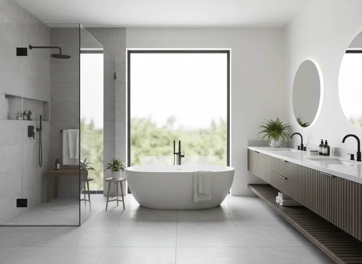 small bathroom layout ideas in 550 sq ft house plan #5