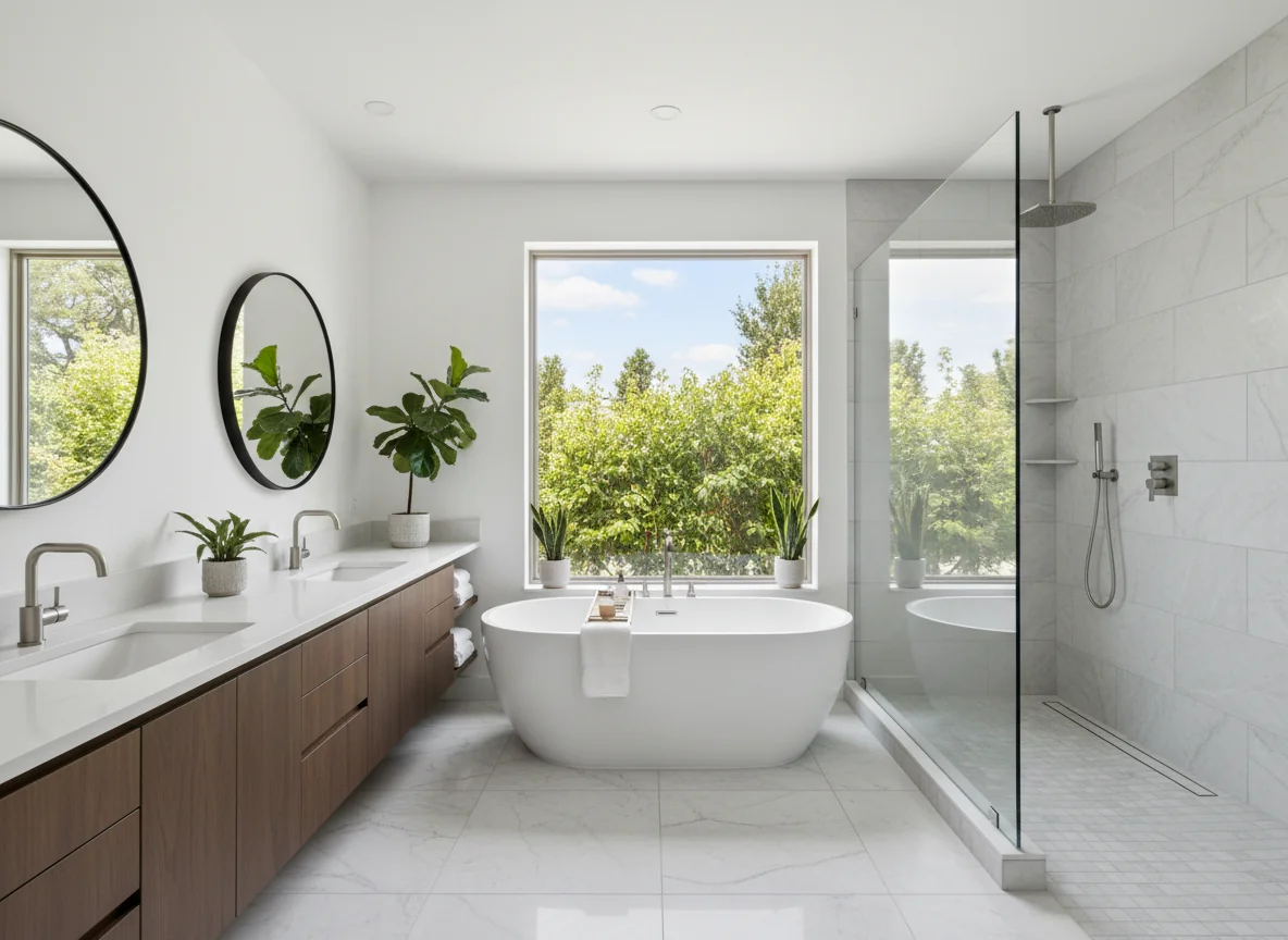 small bathroom layout ideas in 735 sq ft house plan #4