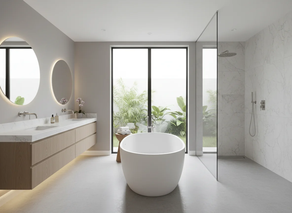 small bathroom layout ideas in 720 sq ft house plan #1