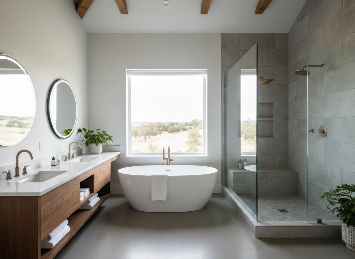 small bathroom layout ideas in 1900 sq ft house plan #2