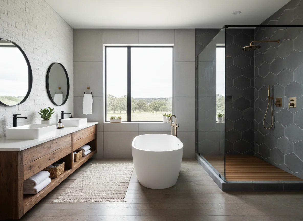 small bathroom layout ideas in 2000 sq ft house plan #3
