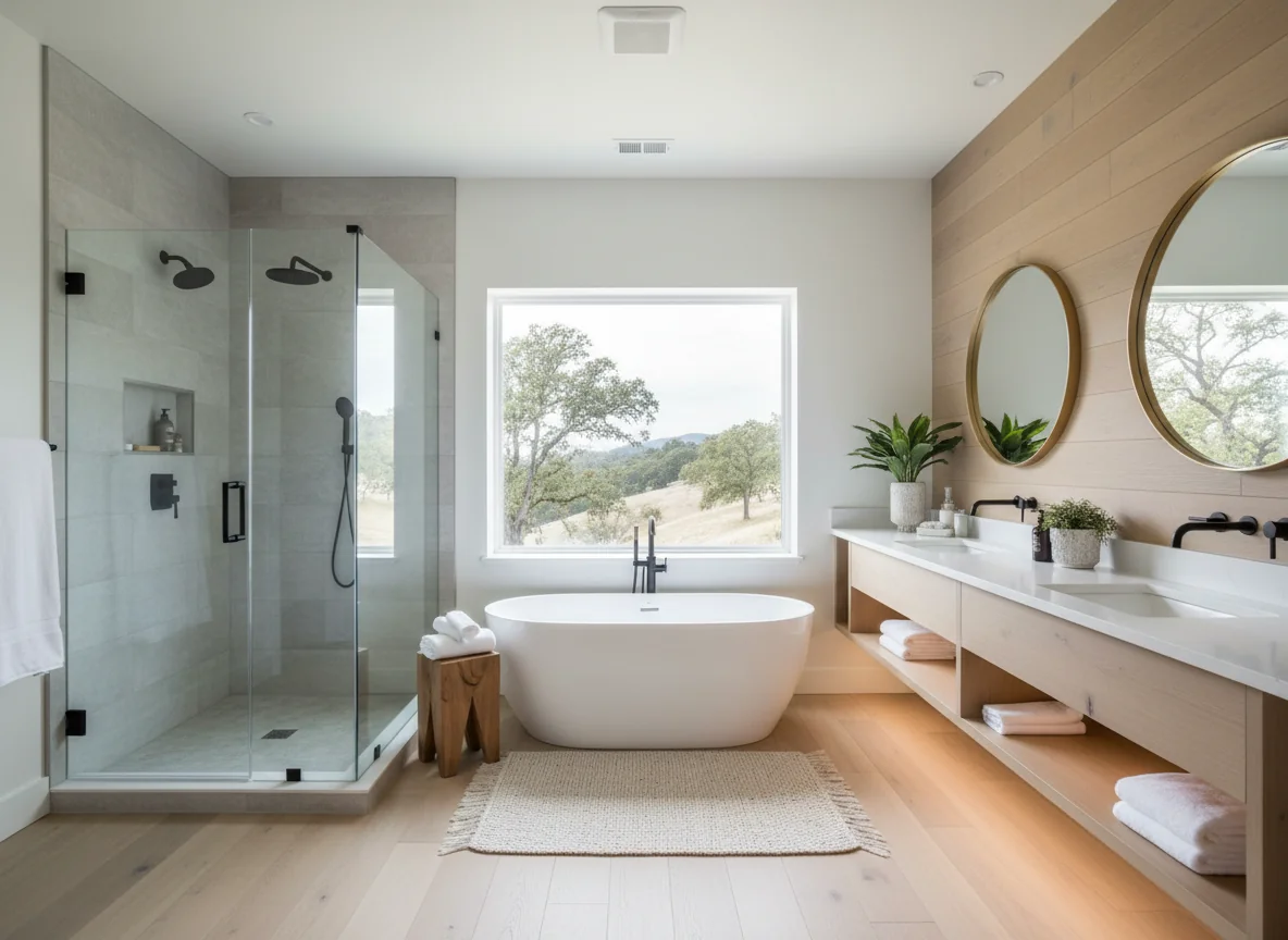 small bathroom layout ideas in 2100 sq ft house plan #4