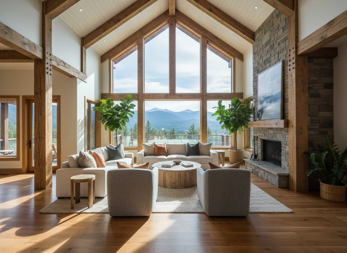 small living room ideas in 900 sq ft cabin house plan #1