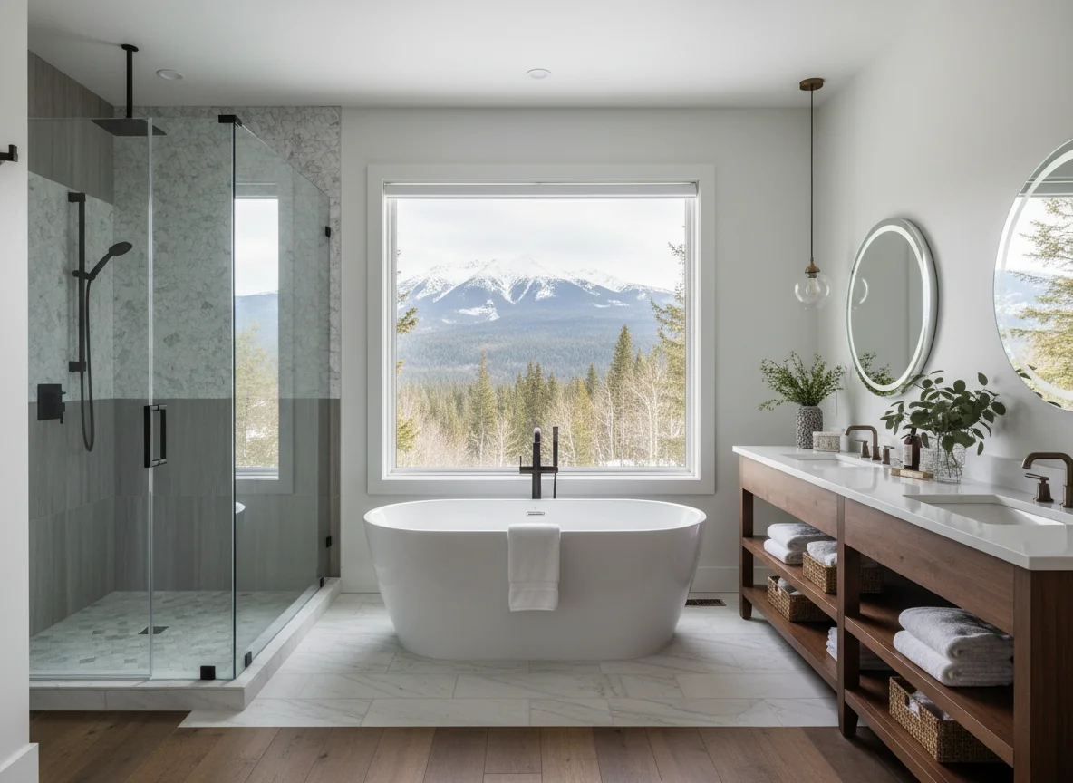 small bathroom layout ideas in 950 sq ft house plan #2