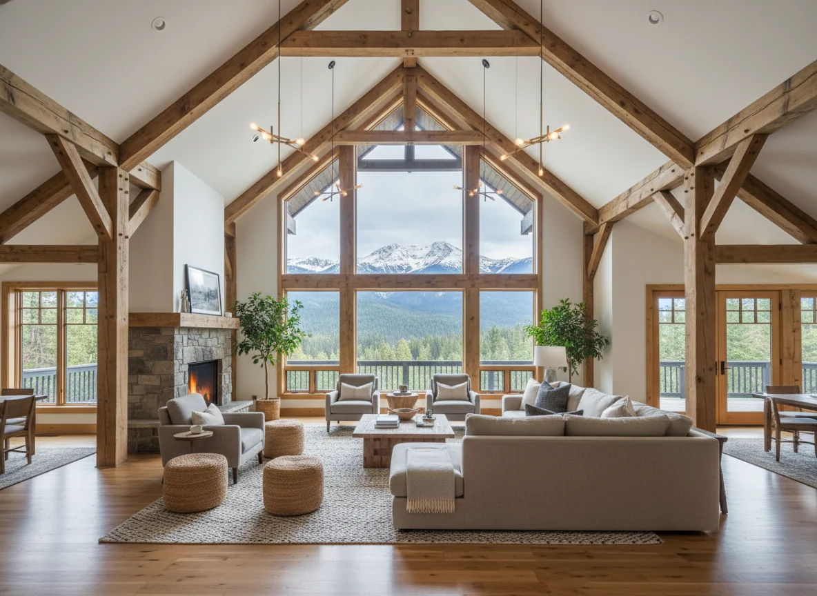 small living room ideas in 1000 sq ft cabin house plan #3