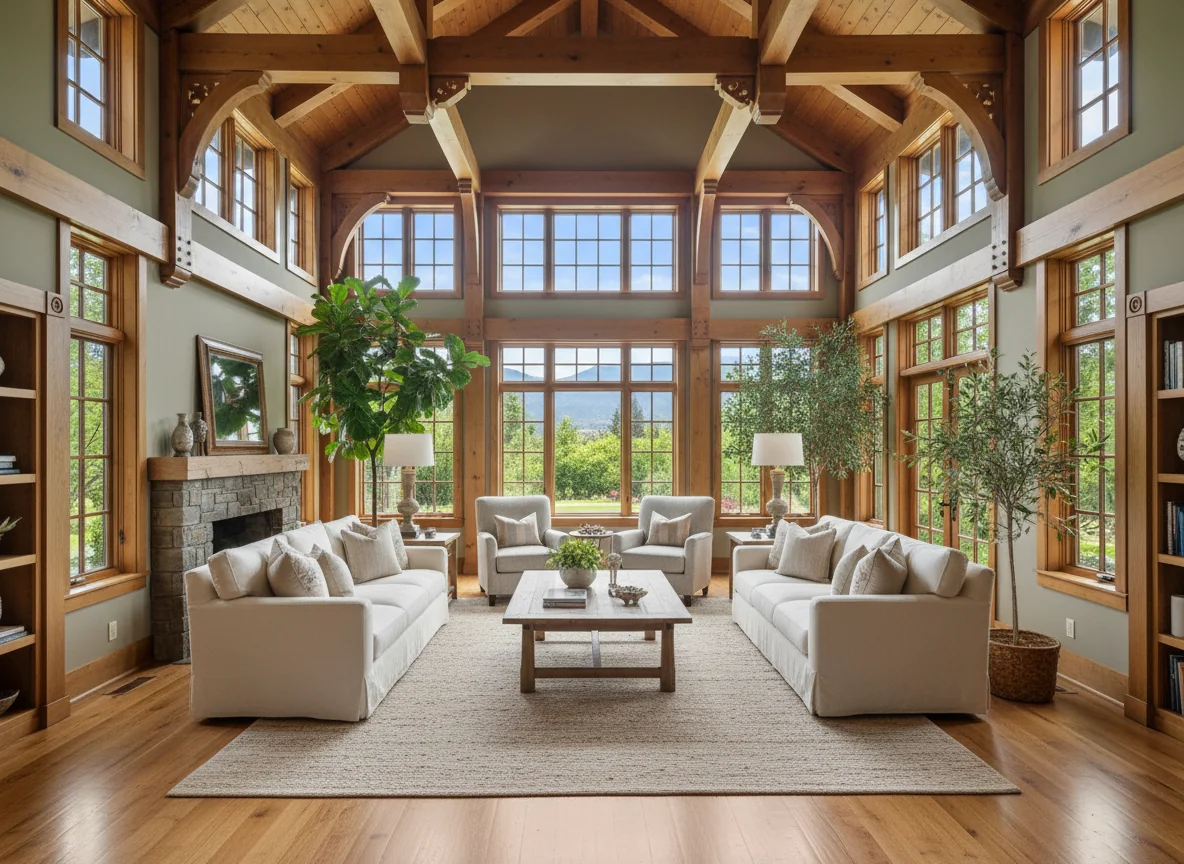 small living room ideas in 1425 sq ft craftsman house plan #2