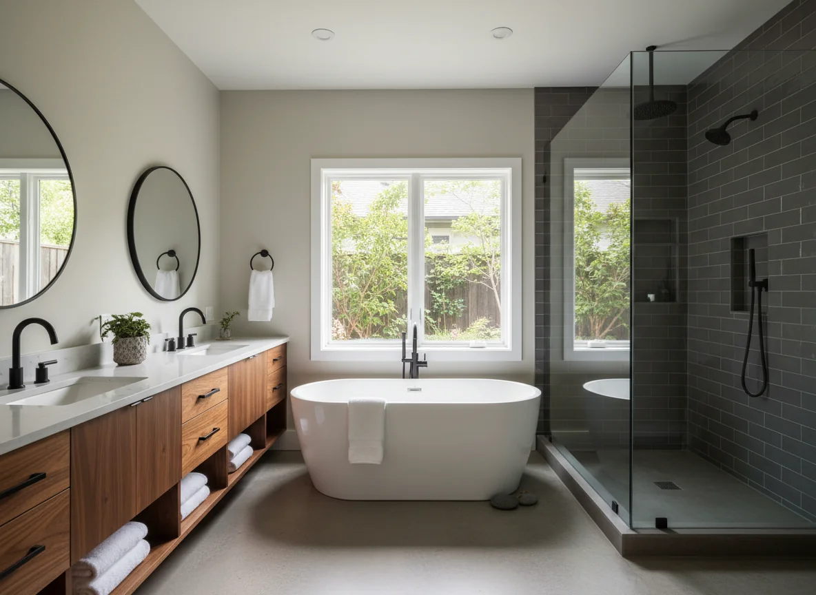 small bathroom layout ideas in 1650 sq ft house plan #5