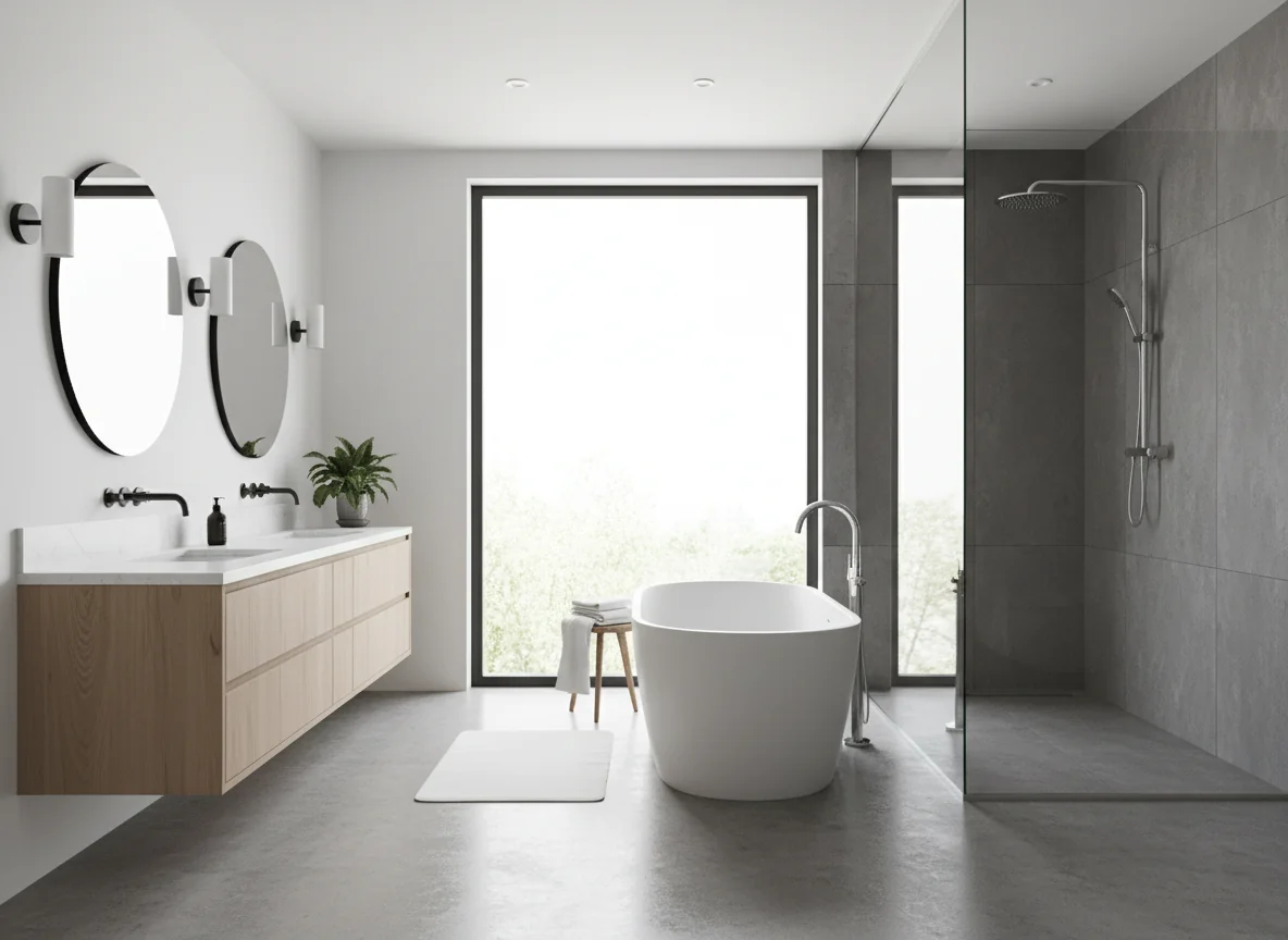small bathroom layout ideas in 808 sq ft house plan #2