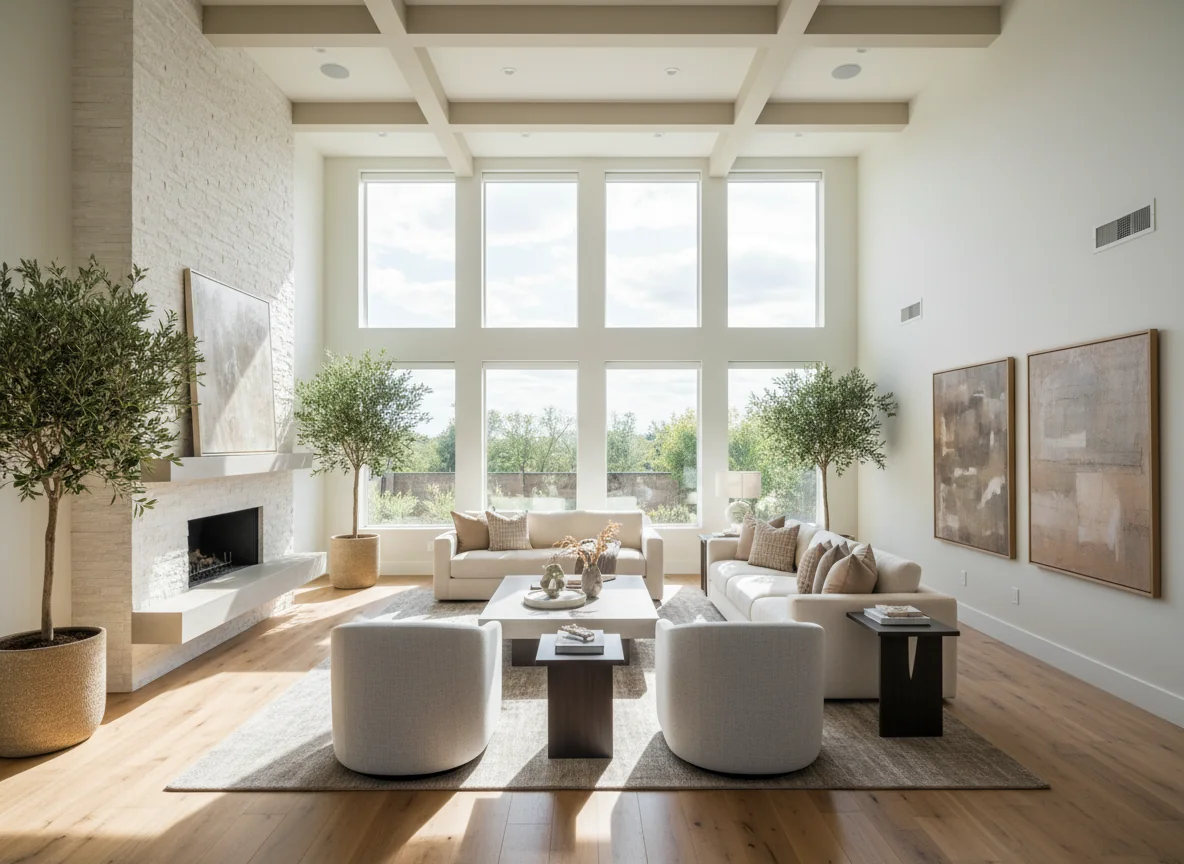 small living room ideas in 1365 sq ft medium house plan #4