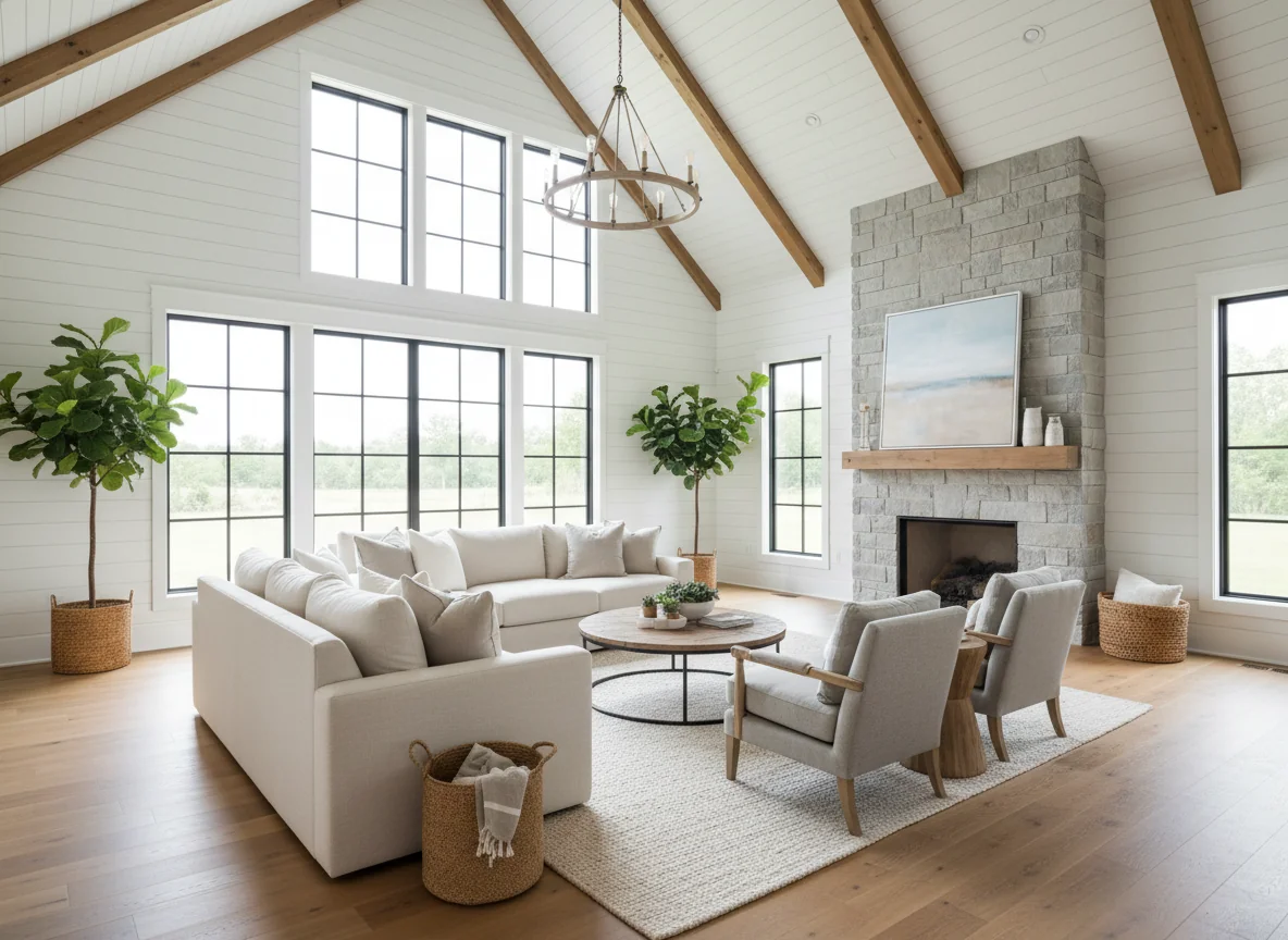 small living room ideas in 1620 sq ft farmhouse house plan #1