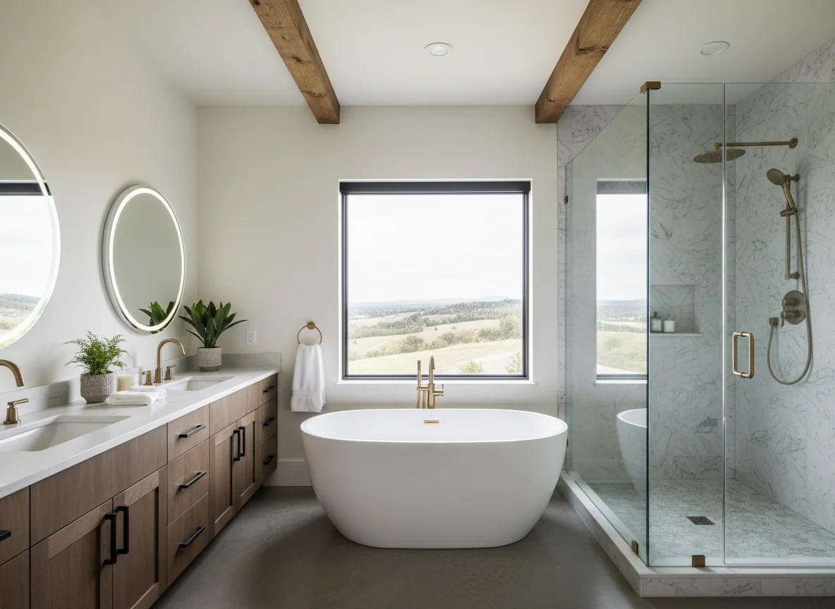 small bathroom layout ideas in 1800 sq ft house plan #3