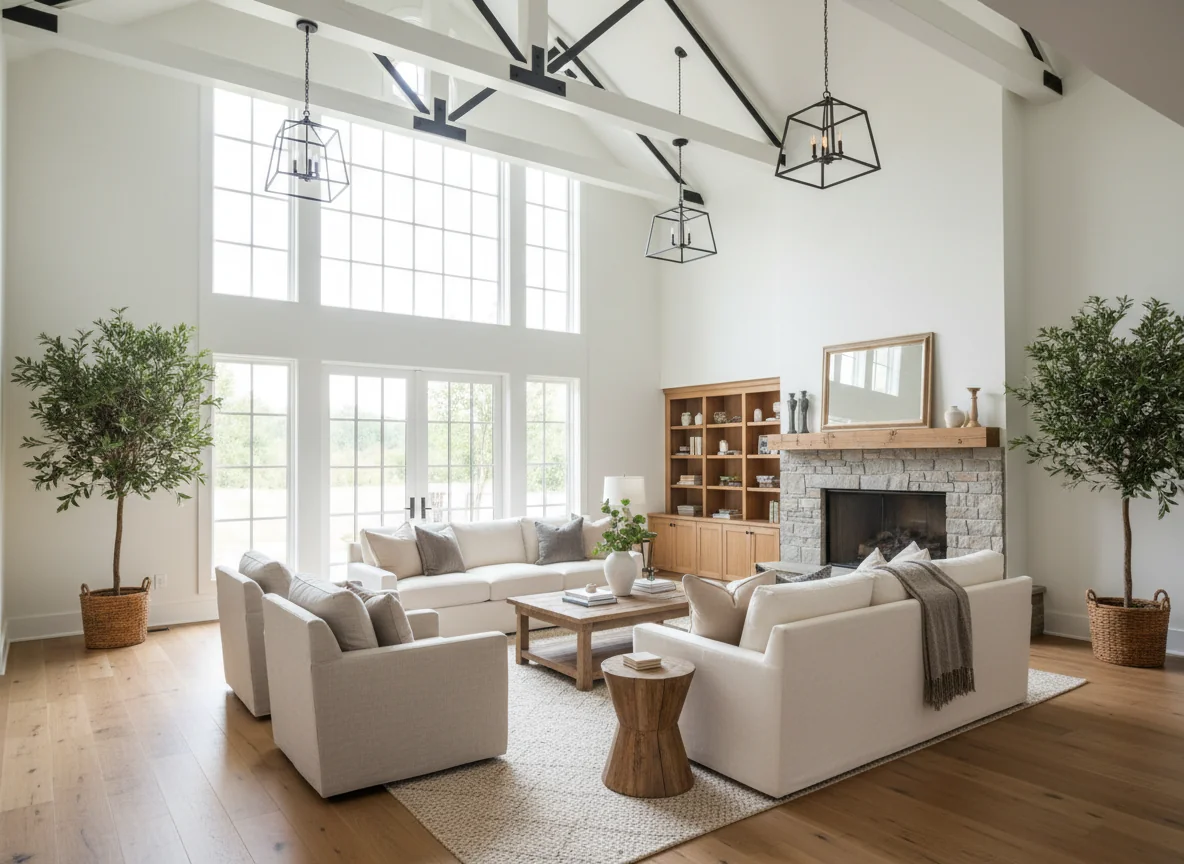 small living room ideas in 1800 sq ft farmhouse house plan #3