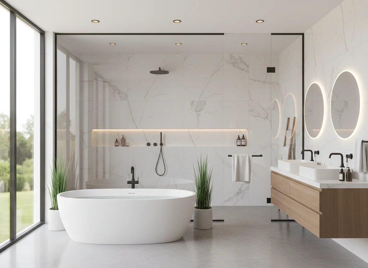 small bathroom layout ideas in 1425 sq ft house plan #2