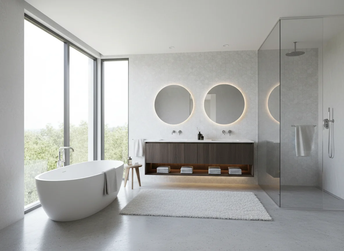 small bathroom layout ideas in 1575 sq ft house plan #4