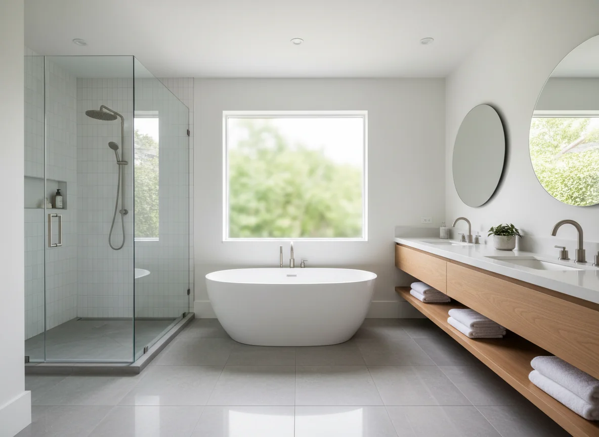 small bathroom layout ideas in 1650 sq ft house plan #5