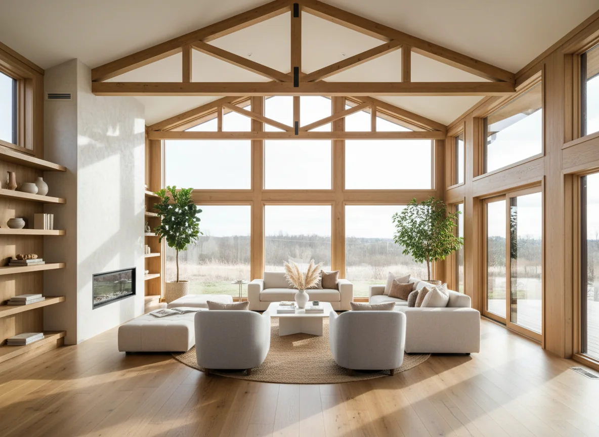 small living room ideas in 1140 sq ft prefab house plan #2