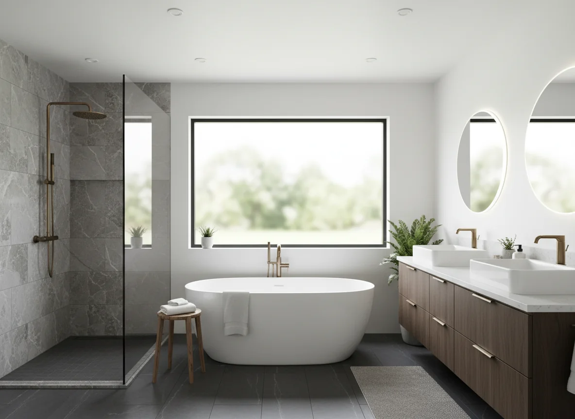small bathroom layout ideas in 1200 sq ft house plan #3