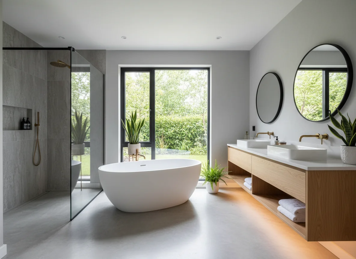 small bathroom layout ideas in 1320 sq ft house plan #5