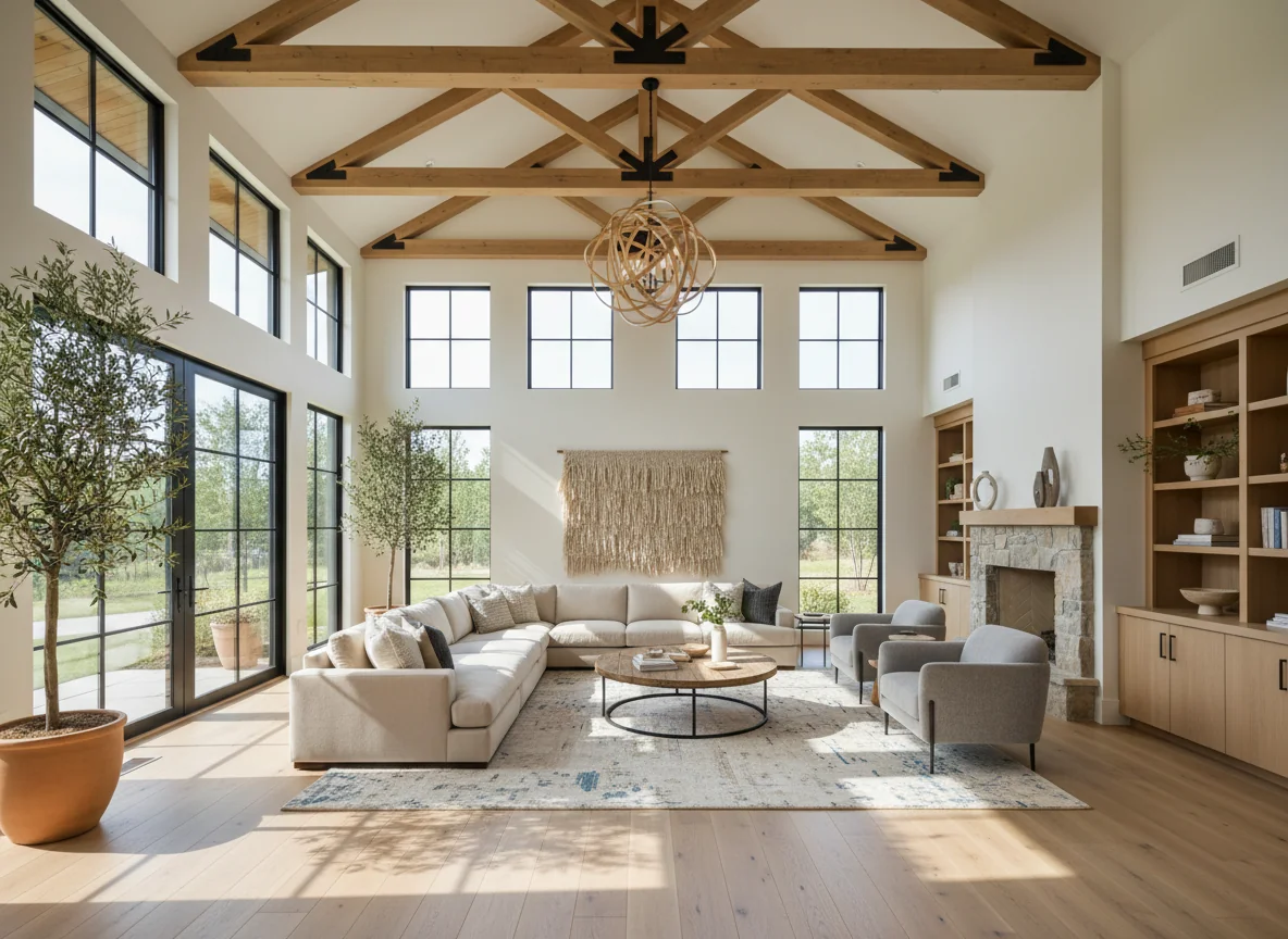 small living room ideas in 1575 sq ft ranch house plan #4