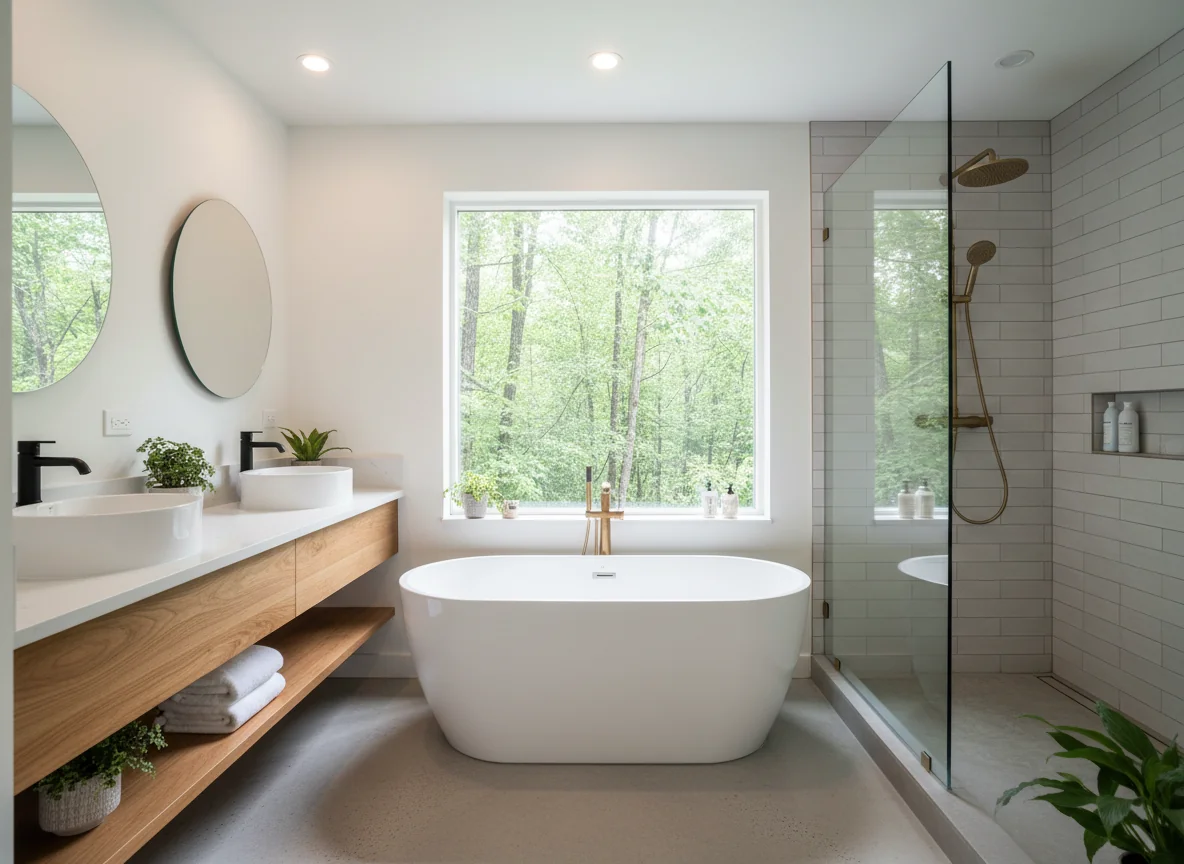 small bathroom layout ideas in 440 sq ft house plan #5