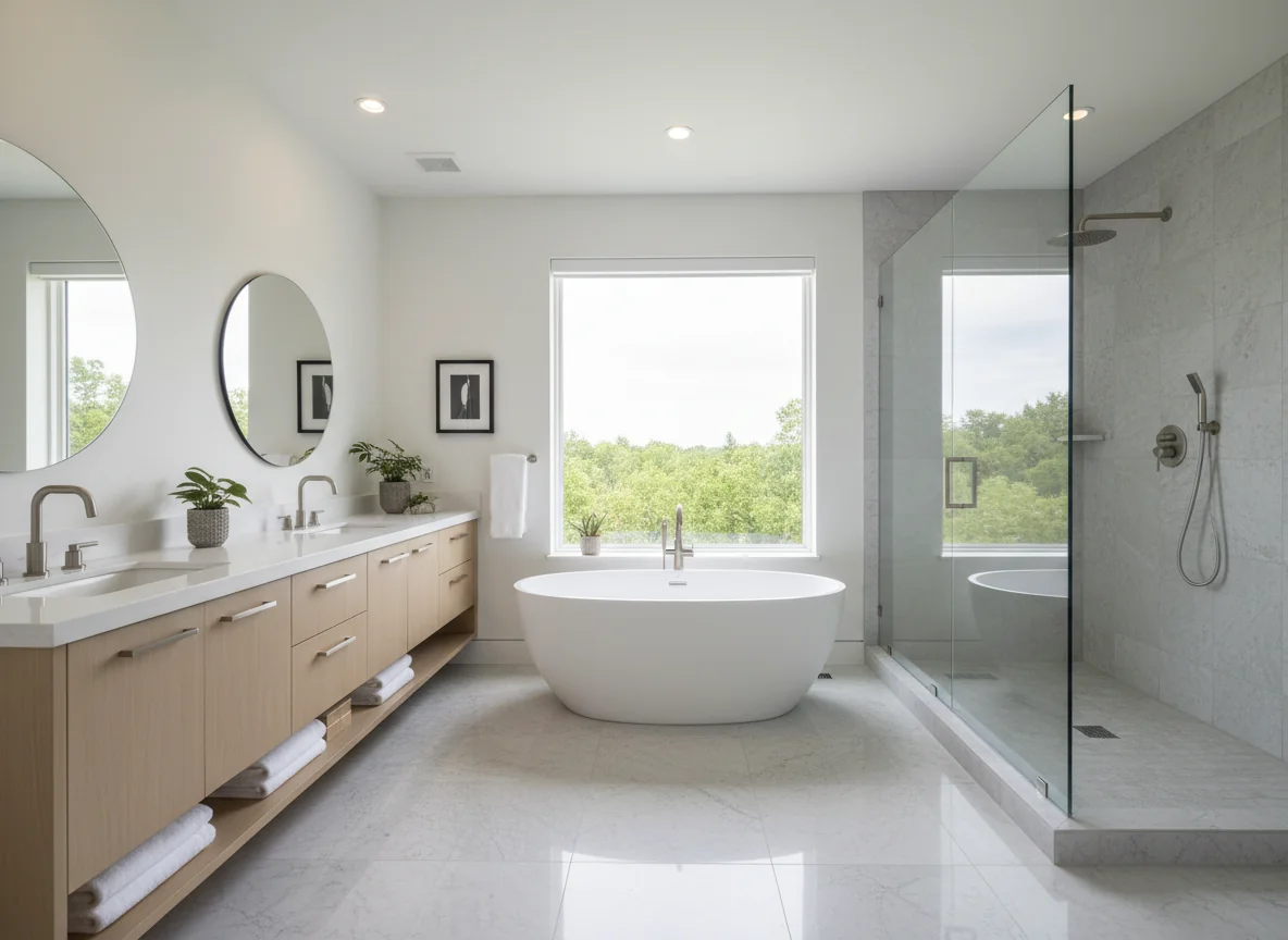 small bathroom layout ideas in 2000 sq ft house plan #3
